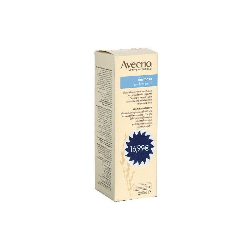 Johnson & Johnson Aveeno Dermexa Crema Idratante 200 Ml