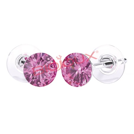 Sanico Bjt946 Orecchini Swarovski Rose Stainless Steel