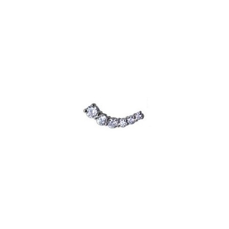 Sanico Bjt949 Orecchini Ear Cuff 6 Stainless Steel