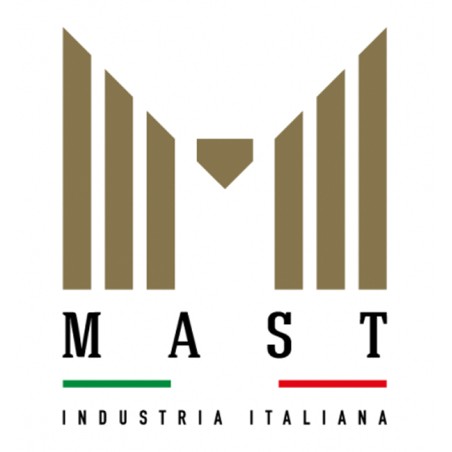 Mast Industria Italiana Orecchino Fiore Argento 8mm