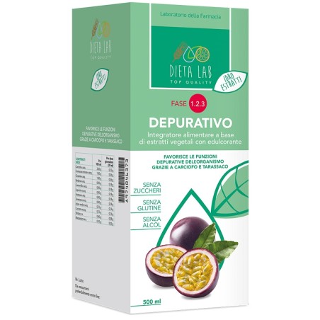 Laboratorio Della Farmacia Dietalab Depurativo 500 Ml