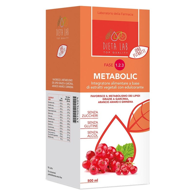 Laboratorio Della Farmacia Dietalab Metabolic 500 Ml