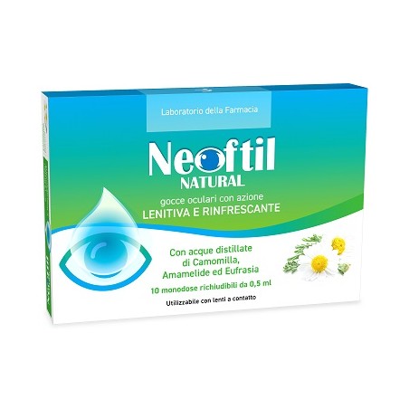 Laboratorio Della Farmacia Neoftil Natural 10 Flaconcini Monodose Da 0,5ml