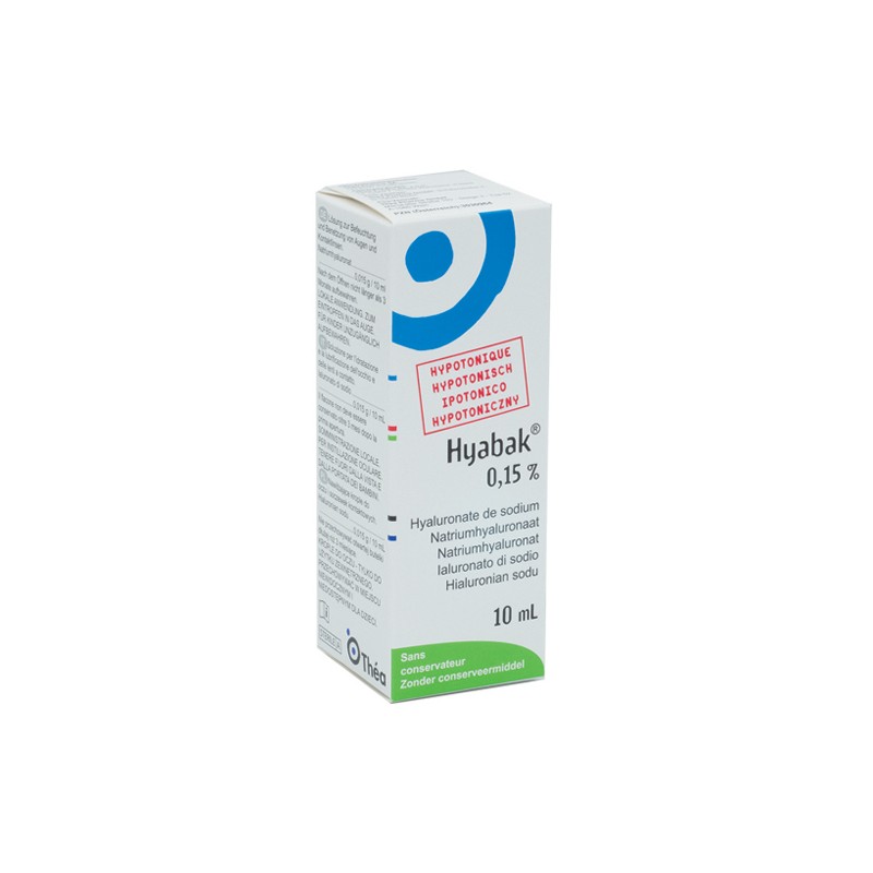 Farma 1000 Hyabak 0,15% Soluzione Oftalmica 10 Ml