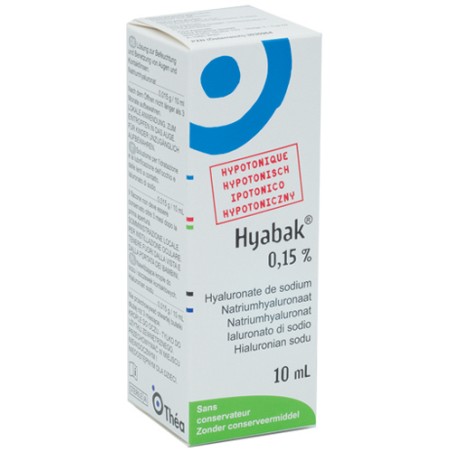 Farma 1000 Hyabak 0,15% Soluzione Oftalmica 10 Ml