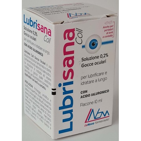 Lanova Farmaceutici Collirio Lubrisana Flacone 10 Ml