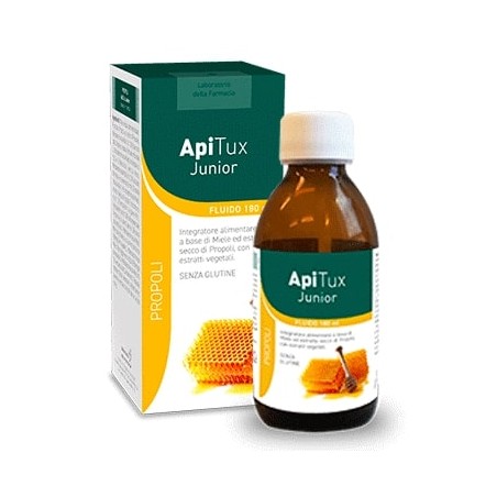 Laboratorio Della Farmacia Apitux Junior Fluido 180 Ml Linea Propoli