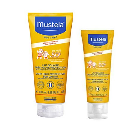 Lab. Expanscience Italia Mustela Solare Spf50+ Tubo 100 Ml New