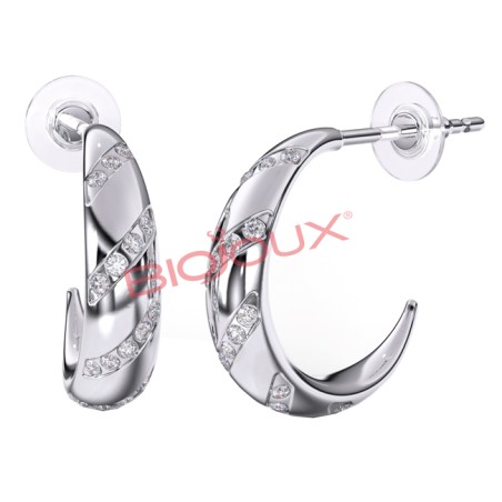 Sanico Bjt209 Orecchini Adelaide Heart Stainless Steel