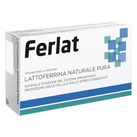 Hi Pharma Lattoferrina Naturale Pura 40 Compresse Ferlat