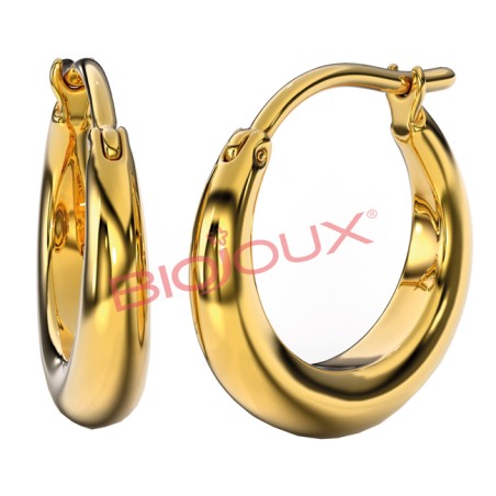 Sanico Bjt246 Orecchini Marilu Hoop Gold Plated