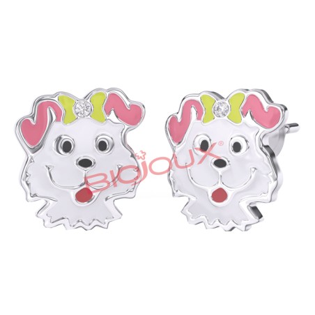 Sanico Bjt732 Orecchini Nala Puppy Stainless Steel