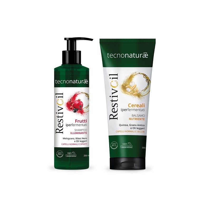 Perrigo Italia Restivoil Tecnonat Combo Shampoo 250 Ml + Balsamo 200 Ml