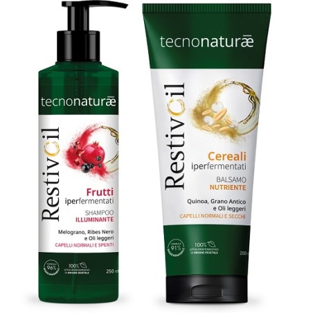 Perrigo Italia Restivoil Tecnonat Combo Shampoo 250 Ml + Balsamo 200 Ml