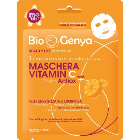 Biogenya Maschera Mono Vitamin C Effetto Antiox