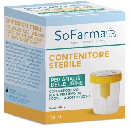 So. Farma. Morra Contenitore Urina Sottovuoto Da 120 Ml Sofarmapiu'