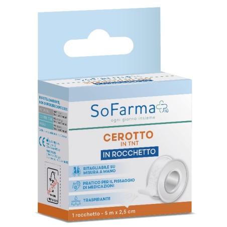 So. Farma. Morra Rocchetto Tessuto Non Tessuto M 5x2,5 Cm Sofarmapiu'