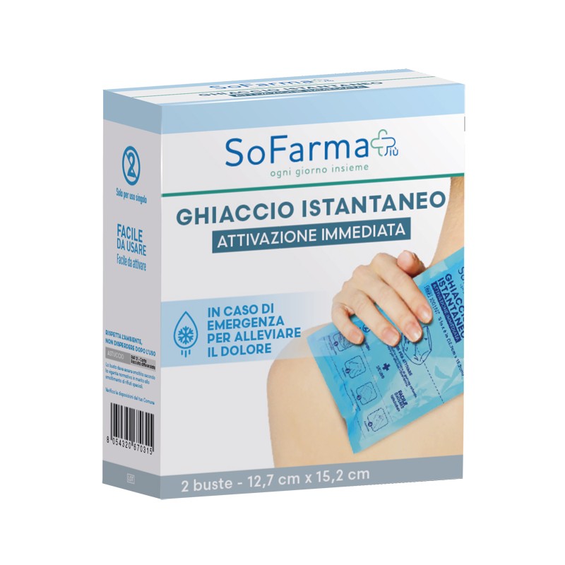 So. Farma. Morra Ghiaccio Istantaneo 2 Pezzi Sofarmapiu'