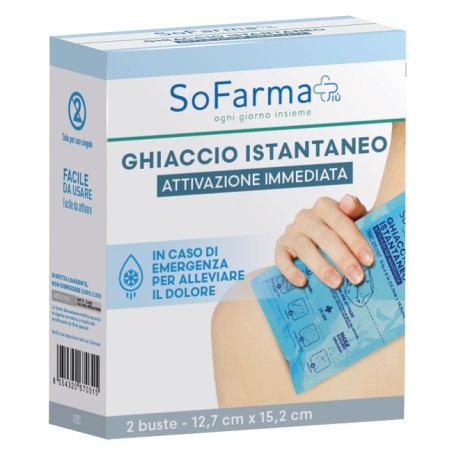 So. Farma. Morra Ghiaccio Istantaneo 2 Pezzi Sofarmapiu'