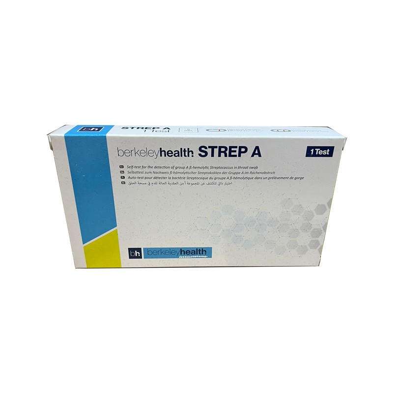 General Merchandising Test Antigenico Rapido Berkeley Health Strep A Autodiagnostico Determinazione Qualitativa Antigene Strepto