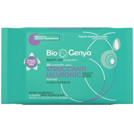 Diva International Biogenya Struccante Salviettina Ialuronico 20 Pezzi