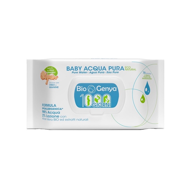 Diva International Biogenya Baby Eco Natura Acqua Pura 70 Salviette