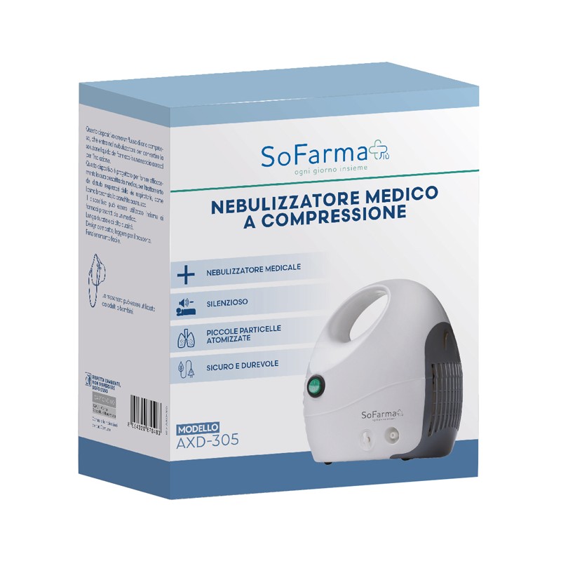 So. Farma. Morra Nebulizzatore Medico A Compressione Sofarmapiu'