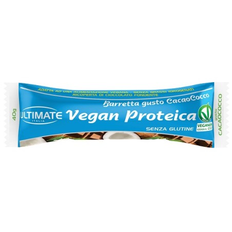 Vita Al Top Barretta Vegan Proteic Cacao/cocco 40 G