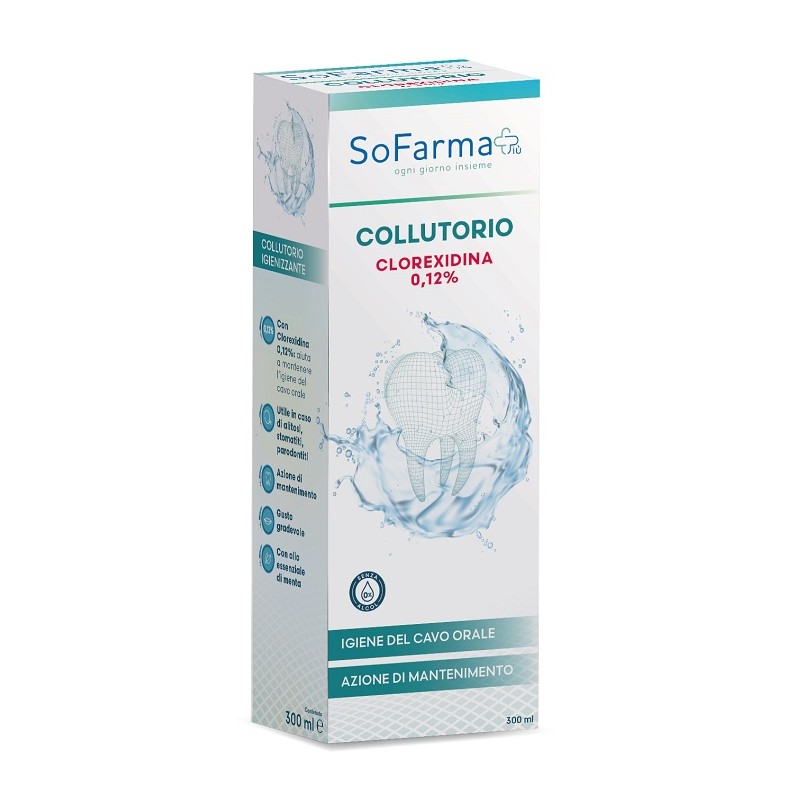 So. Farma. Morra Collutorio Clorex 012 300 Ml Sofarmapiu'