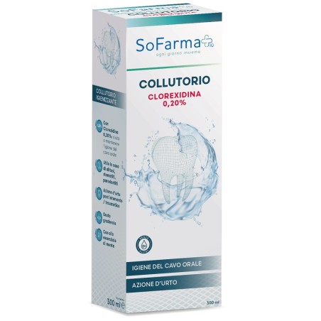 So. Farma. Morra Collutorio Clorex 020 300 Ml Sofarmapiu'