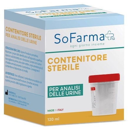 So. Farma. Morra Contenitore Urina In Polipropilene Da 120 Ml Sofarmapiu'