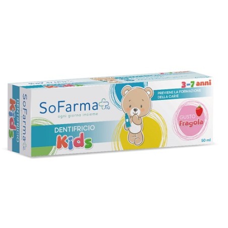 So. Farma. Morra Dentifricio Kids 50 Ml Sofarmapiu'