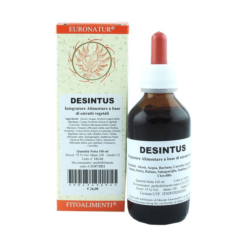 Euronatur Group Desintus Gocce 100 Ml