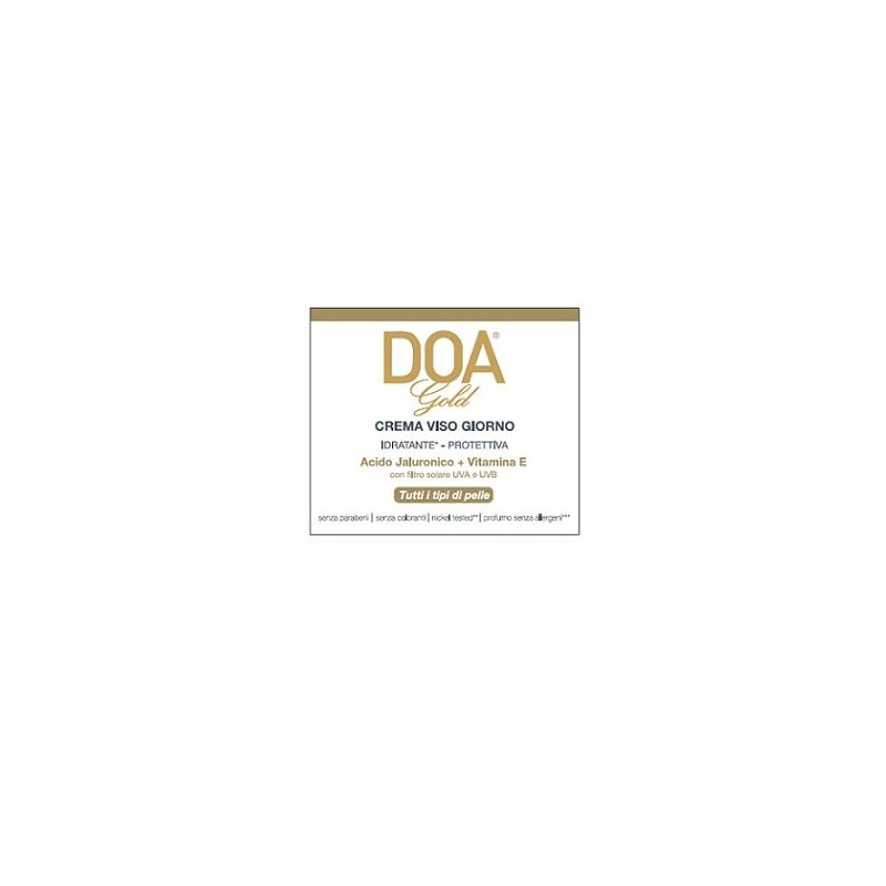 Doafarm Group Doa Gold Crema Viso Giorno Idratante 50 Ml