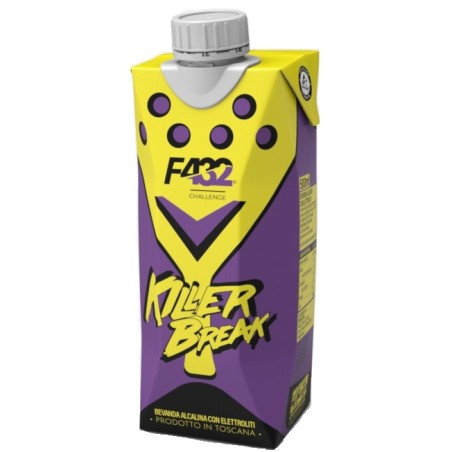 8senso F432 Killer Break Acqua Senza Bolle Alcalina Oligominerale Ph 8,5 500 Ml