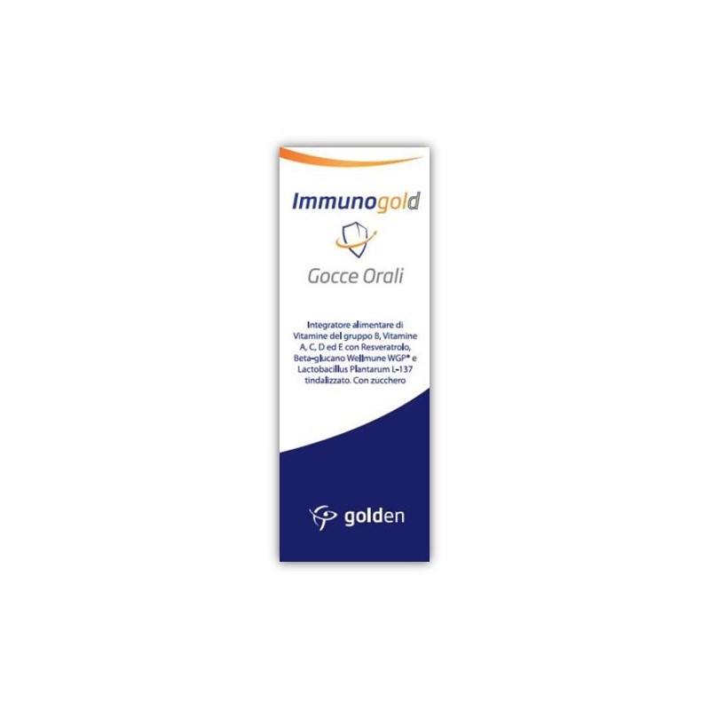 Golden Pharma Immunogold Gocce Orali 30 Ml