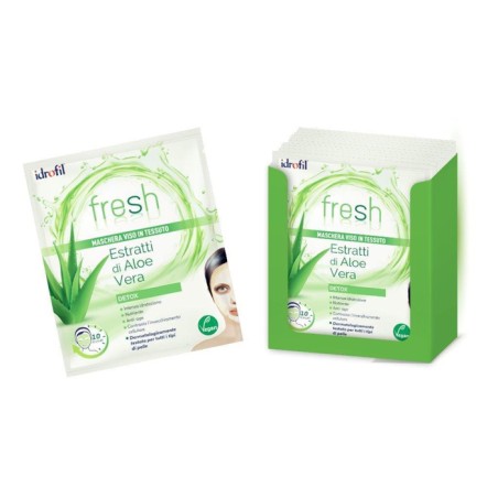 Idrofil Maschera Viso Tessuto Fresh 20 Pezzi