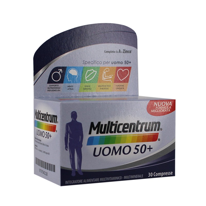 Gmm Farma Multicentrum Uomo 50+ 30 Compresse