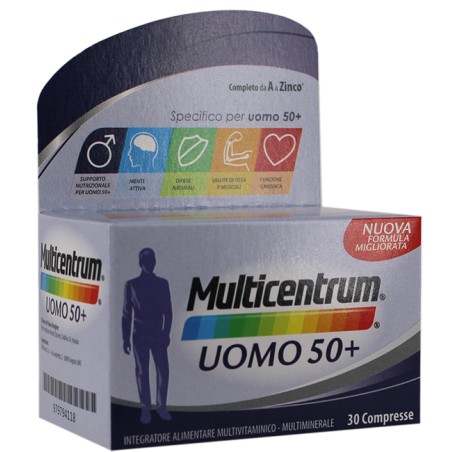 Gmm Farma Multicentrum Uomo 50+ 30 Compresse