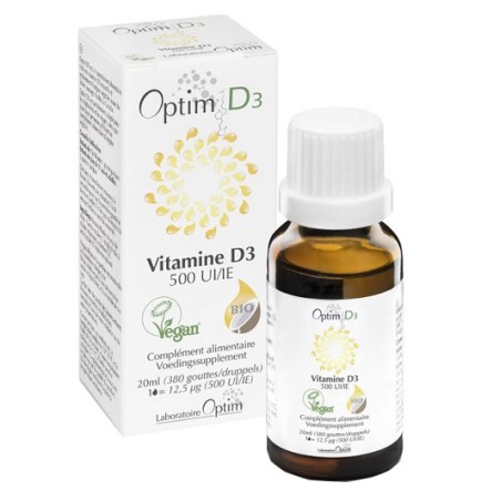 Bionoto Sprl Optim D3 Vitamina Vegetale 500ui Gocce 20 Ml