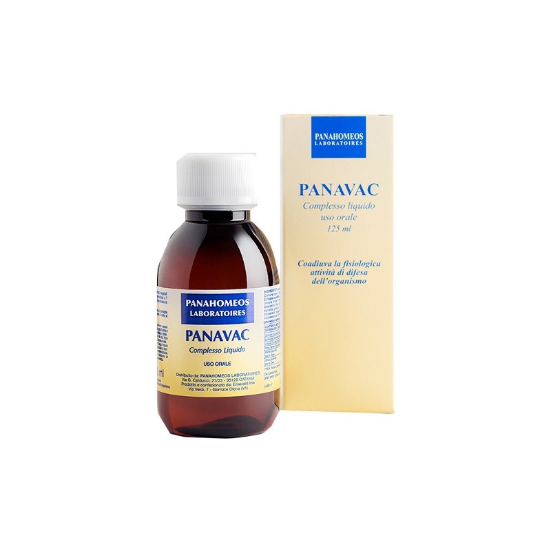 Panahomeos Laboratoires Panavac Complesso Liquido 125 Ml