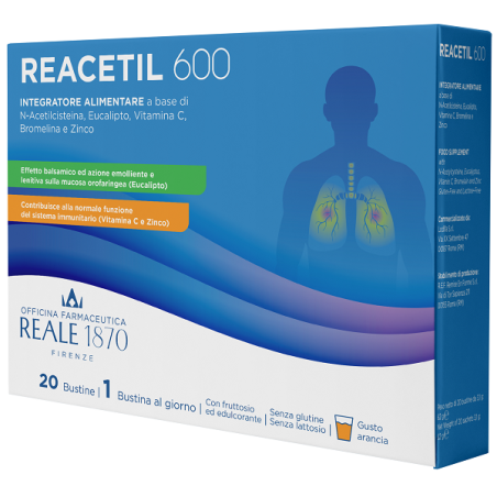 Lodifa Reacetil 600 20 Bustine Reale 1870