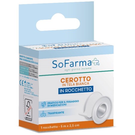 So. Farma. Morra Rocchetto Tela M 5x2,5 Cm Sofarmapiu'