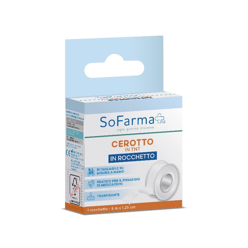 So. Farma. Morra Rocchetto Tessuto Non Tessuto M 5x1,25 Cm Sofarmapiu'