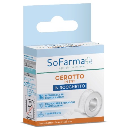 So. Farma. Morra Rocchetto Tessuto Non Tessuto M 5x1,25 Cm Sofarmapiu'