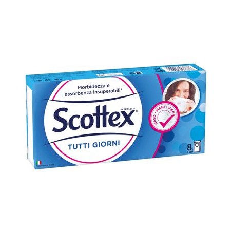 Kimberly Clark Italia Scottex Tutti Giorni 8 Pezzi