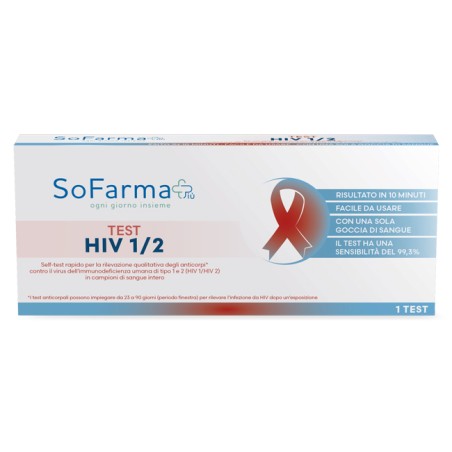 So. Farma. Morra Test Autodiagnostico Hiv 1/2 Sofarmapiu'