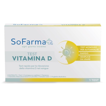 So. Farma. Morra Test Autodiagnostico Vitamina D 1 Pezzo Sofarmapiu'