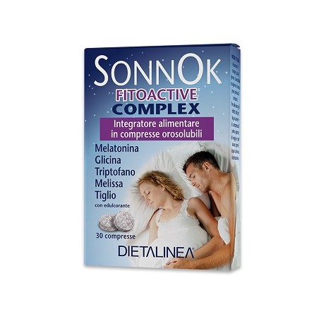 Gdp -general Dietet. Pharma Sonnok Fitoactive Complex 30 Compresse Orosolubili Dietalinea