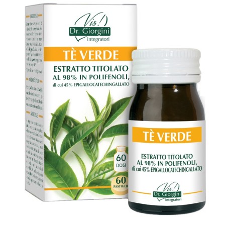 Dr. Giorgini Ser-vis Te Verde Estratto Titolato 30 G 60 Pastiglie